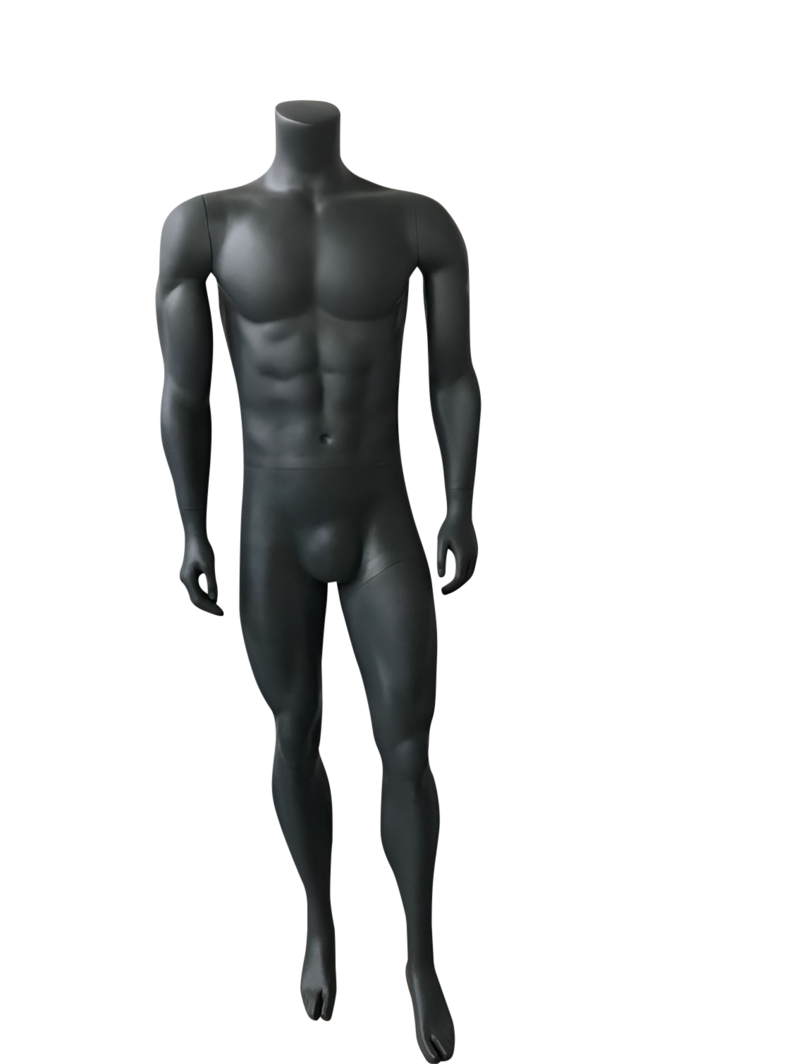 Headless Male Lifestyle Mannequin - Dark Grey (7043)