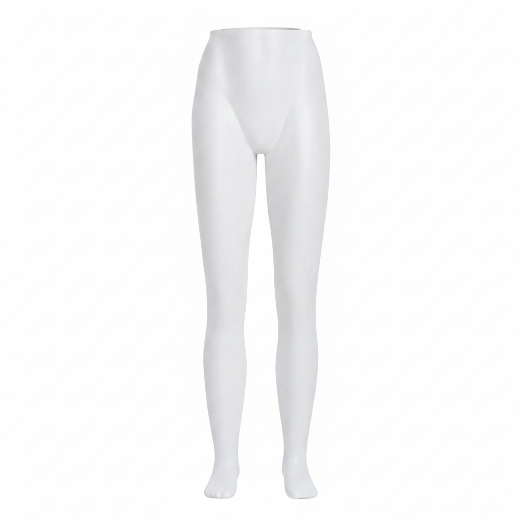 Female Straight Leg Mannequin - Light Grey (7046)