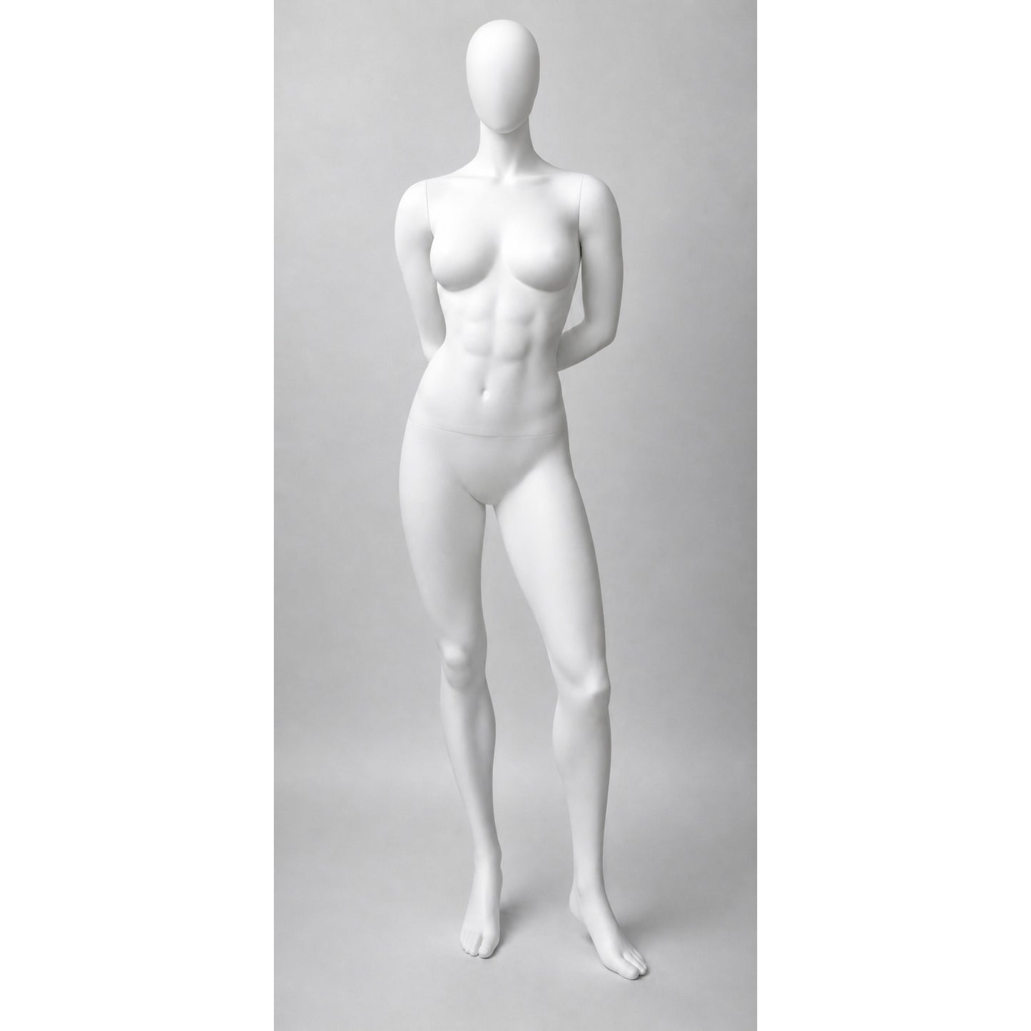 Female Lifestyle Mannequin Dark Grey (7043)