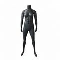 Headless Female Athletic Mannequin - Dark Grey (7043)