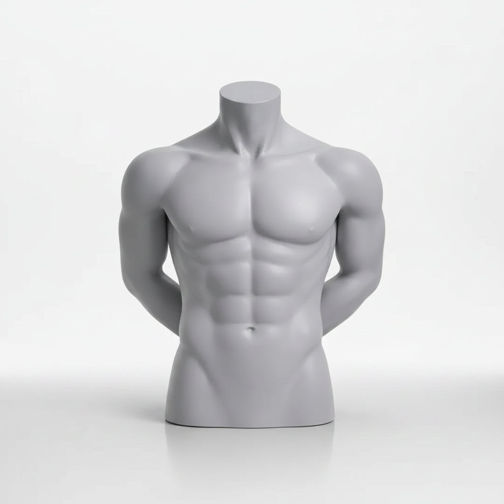 Male Sports Bust Display