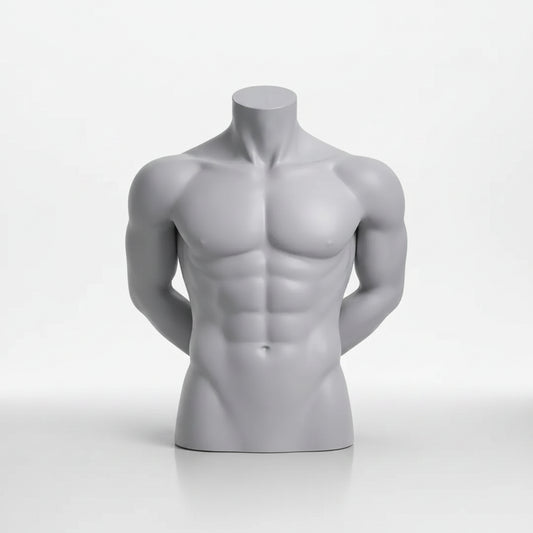 Male Sports Bust Display