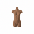 Female Torso Mannequin - Brown