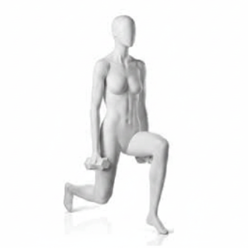 Lunge Stance Sports Mannequin