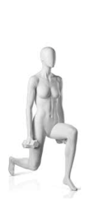 Lunge Stance Sports Mannequin