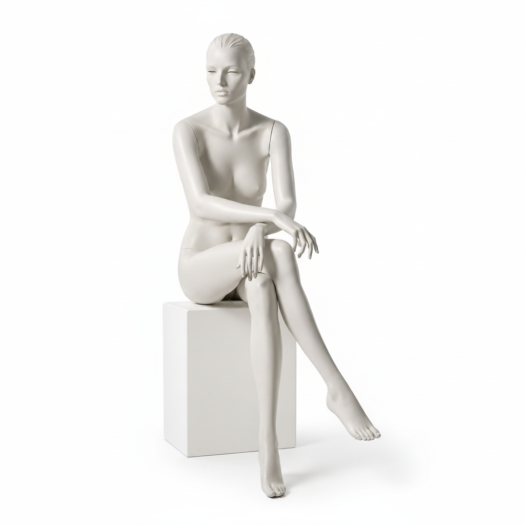 Cross-Leg Retail Mannequin