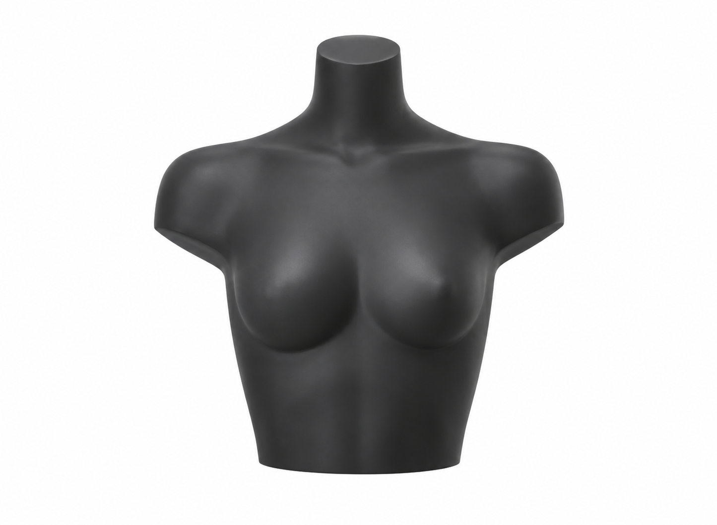 Female Bra Bust Mannequin - Dark Grey (7043)