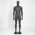 Male Mannequin Straight Pose - Anthracite Grey (7016)