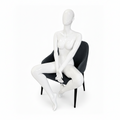 Seated Female Retail Display Figure