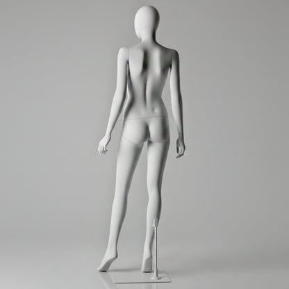 Female Right Knee Up Mannequin - Anthracite Grey (7016)