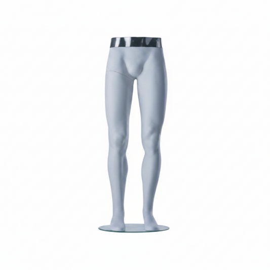 Male Legs Mannequin with Band - Custom Color (Paint to Order)