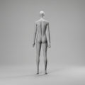 Female Full Body Mannequin - Hands by Side Pose / White (9003)