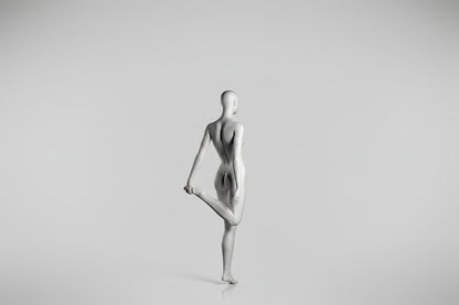 Female Stretch Mannequin - Light Grey (7046)