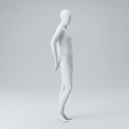 Male Mannequin Arms Behind Back - Anthracite Grey (7016)
