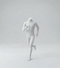 Headless Male Runner Mannequin - Dark Grey (7043)