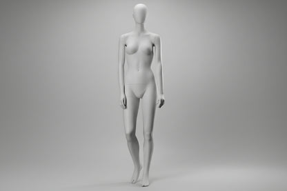 Female Walker Mannequin - Anthracite Grey (7016)