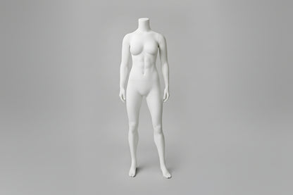 Headless Female Lifestyle Mannequin - Dark Grey (7043)