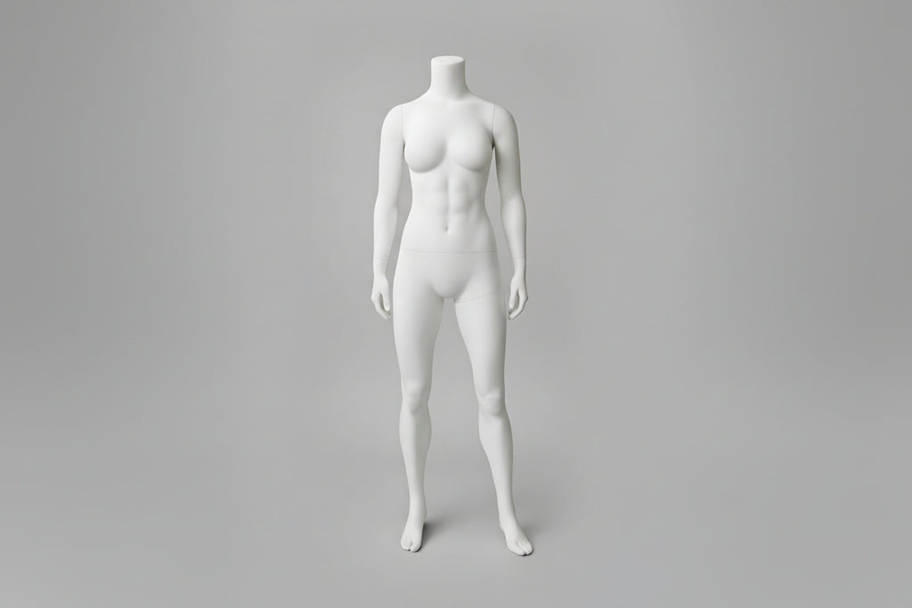 Headless Female Lifestyle Mannequin - Dark Grey (7043)