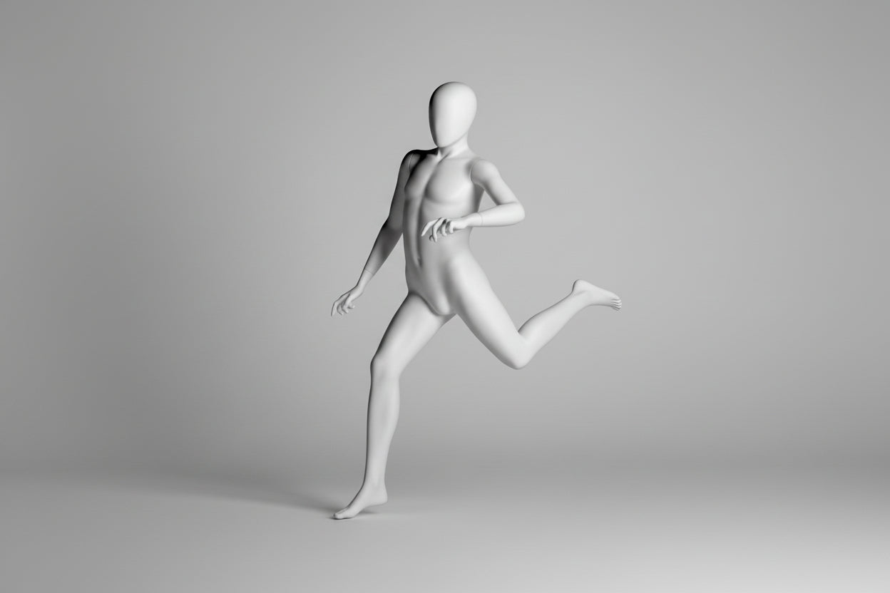 Kid Strikers Child Mannequin - Light Grey (7046)