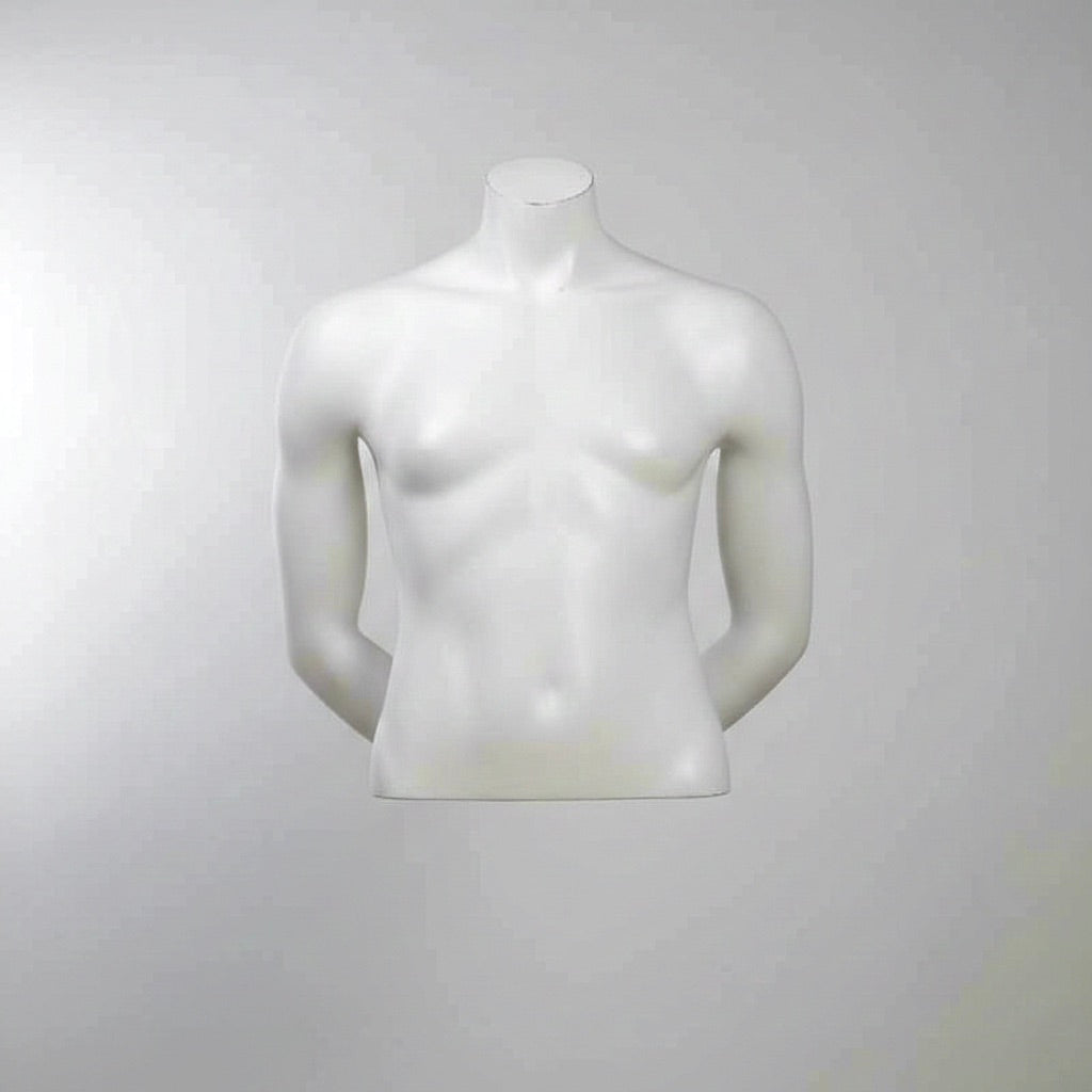 Youth Athletic Torso Mannequin - Headless Dark Grey (7043)