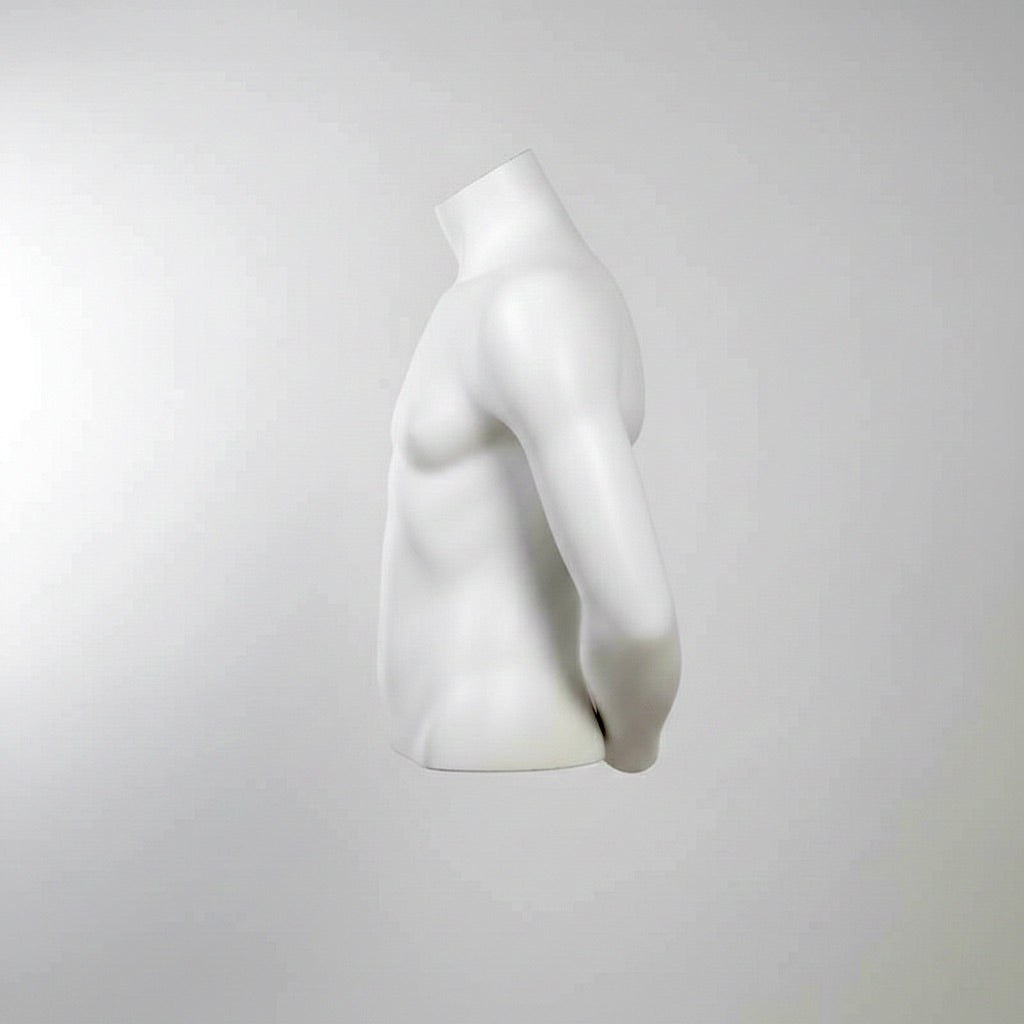 Youth Athletic Torso Mannequin - Headless Dark Grey (7043)