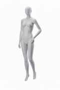 Female Egg Head with Ears Mannequin