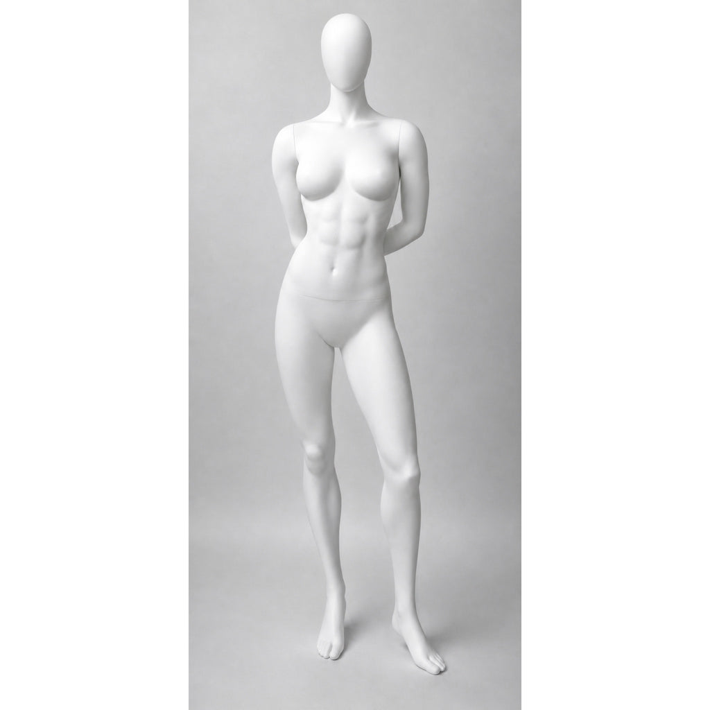 Female Lifestyle Mannequin Dark Grey (7043)